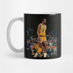 Magic Johnson - Scenery From Lakers Mug